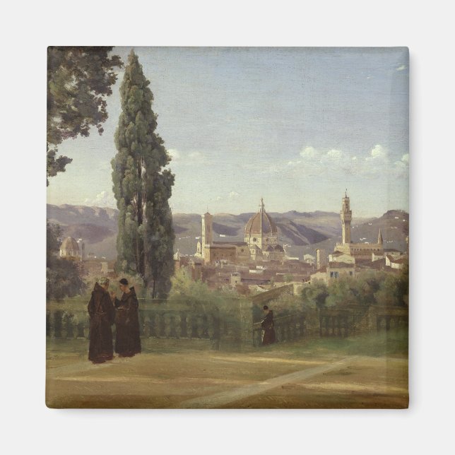 Aimant Vue sur Florence (Devant)