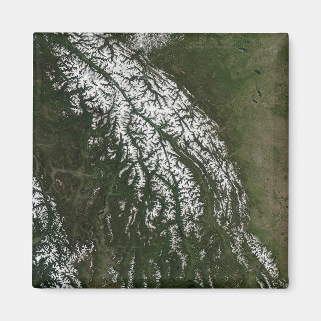 Aimant Vue sur les Rocheuses (Devant)