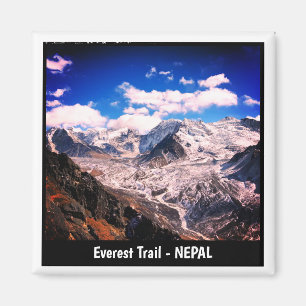 Aimant Vue sur l'Everest, Sagarmatha, Trek - Népal