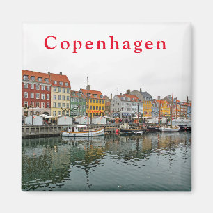 Aimant Vues de Copenhague. Nyhavn P. 3.
