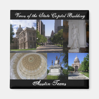 Aimant Vues de State Capitol Building, Austin, Texas