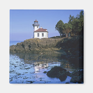 Aimant WA, île de San Juan, phare de Lime Kiln