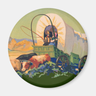 Aimant Wagon couvert