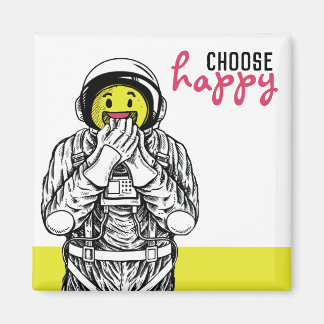 Aimant [wählen glücklich] Astronautenquelle Magnet