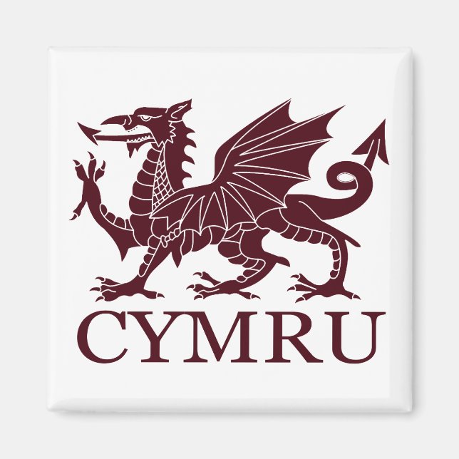 Aimant Wales CYMRU (Devant)