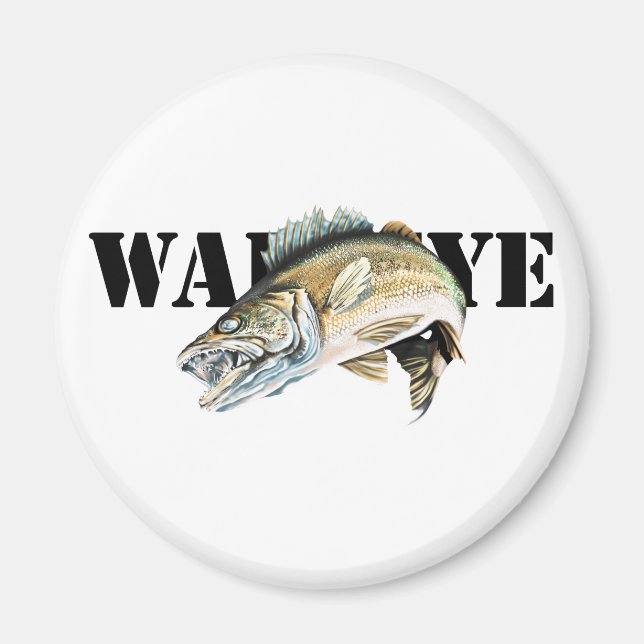 Aimant Walleye (Devant)