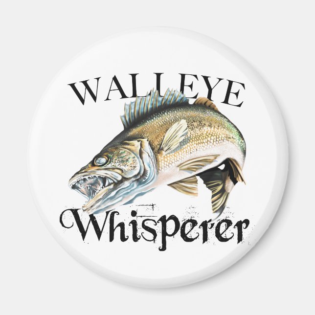 Aimant Walleye Whisperer (Devant)