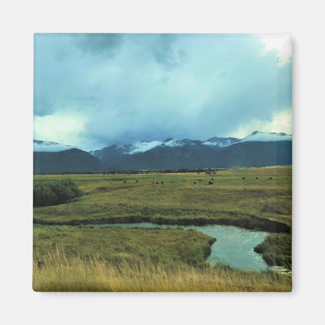 Aimant Wallowa River, Oregon (Devant)