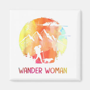 Aimant Wander Femme Randonnée Escalade Camping Cadeaux F
