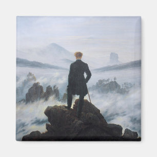 Aimant Wanderer au-dessus de la mer de brouillard (par C.