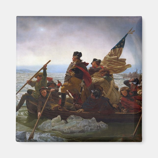 Aimant Washington Crossing the Delaware (Devant)