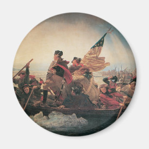 Aimant Washington Traverser le Delaware par Emanuel Leutz