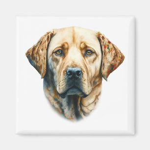 Aimant Watercolor Labrador Retriever