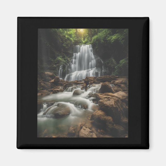 Aimant Waterfall Style Life_ Pastel Falls And Nature Call (Devant)