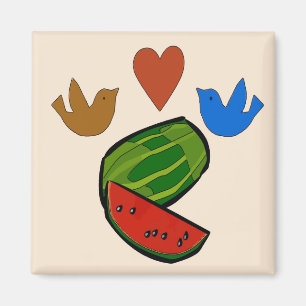 Aimant WaterMelon Heart