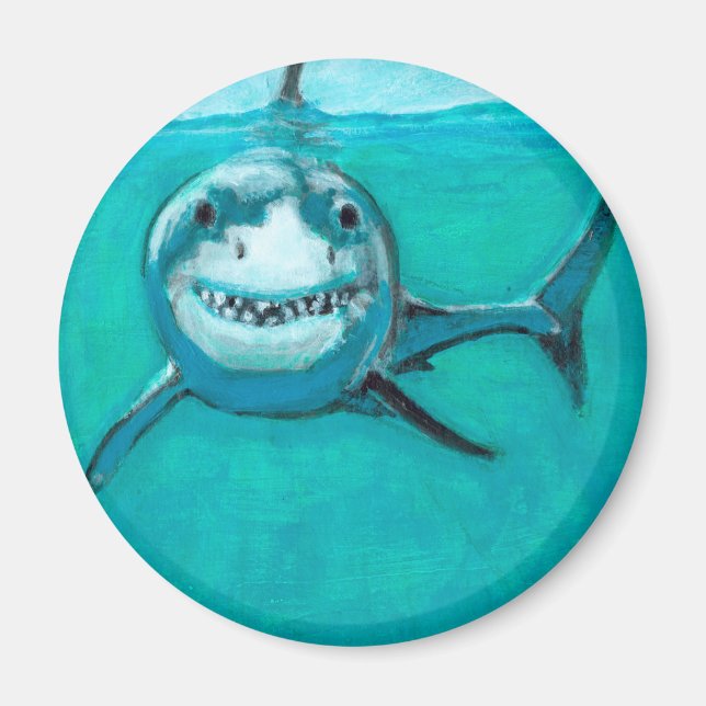 Aimant "Wayne" Le grand requin blanc (Devant)
