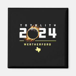Aimant Weatherford Texas 2024 Total Solar Eclipse