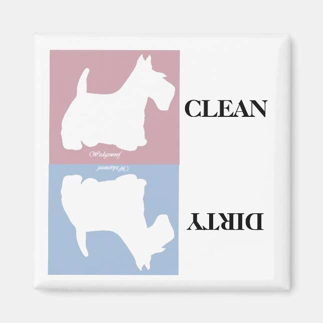 Aimant Wedgewoof Scottish Terrier (Devant)