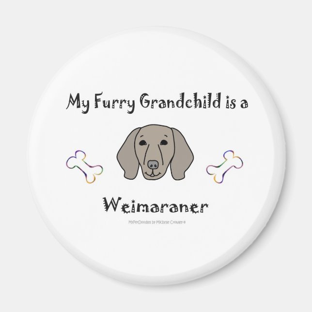 Aimant Weimaraner (Devant)