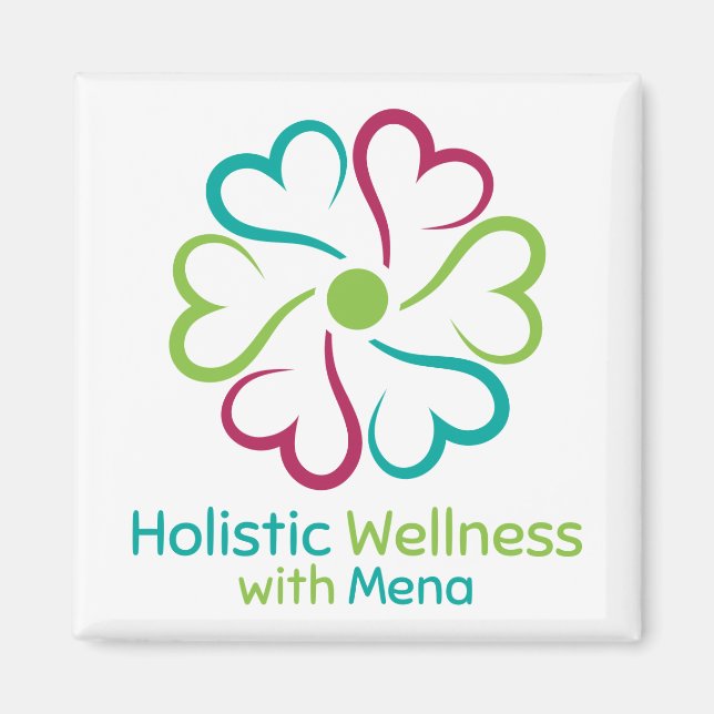 Aimant Wellness holistique avec Mena (Devant)