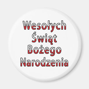 Aimant Wesolych Swiat Bozego Narodzenia
