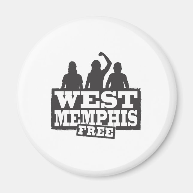Aimant West Memphis Three (Devant)