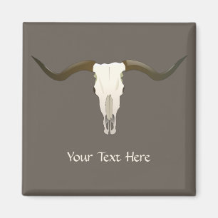 Aimant Western Longhorn Custom