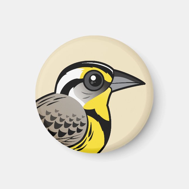 Aimant Western Meadowlark (Devant)