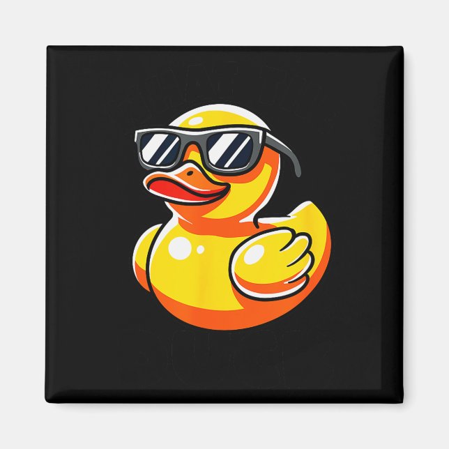 Aimant What The Duck Owner I Love Ducks Lover Funny Rubbe (Devant)