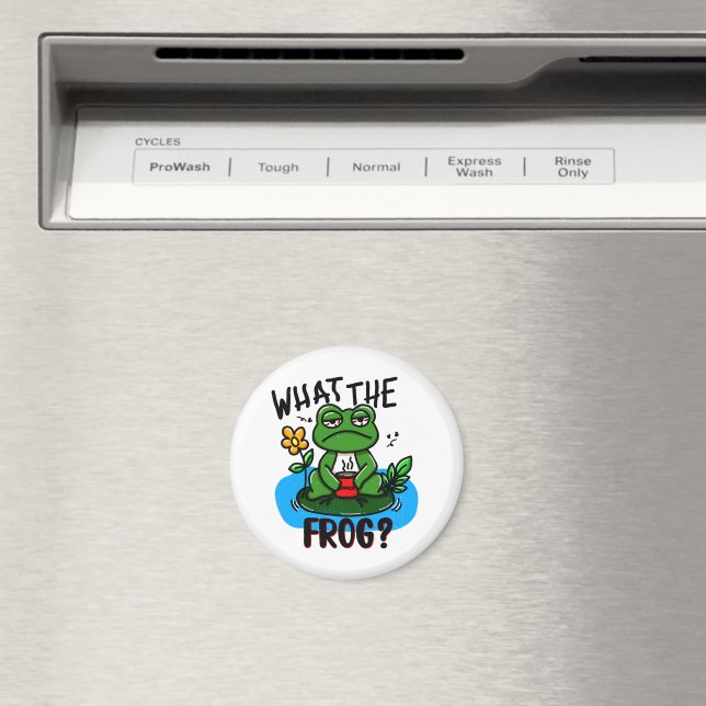 Aimant What the frog? (In Situ (Lave-vaisselle))