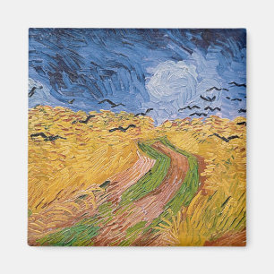 Aimant Wheatfield de Vincent van Gogh avec des