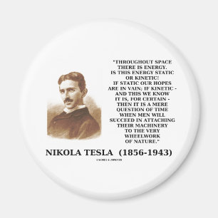 Aimant Wheelwork de citation d'énergie cinétique de