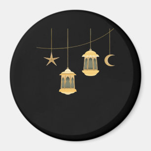 Aimant Whimsigoth Lantern Pleine lune nuit Ciel classique