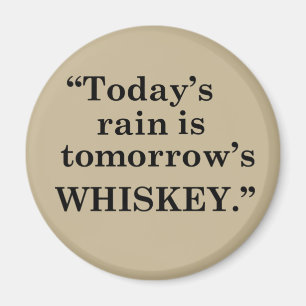 Aimant Whiskey cite d'étranges paroles d'alcool