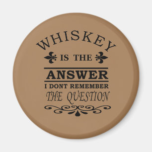 Aimant Whiskey cite d'étranges paroles d'alcool