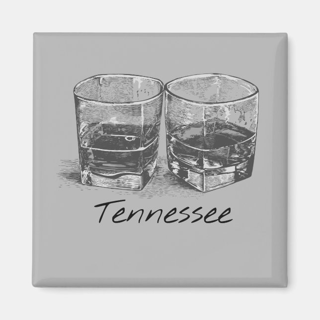 Aimant Whiskey Tennessee (Devant)
