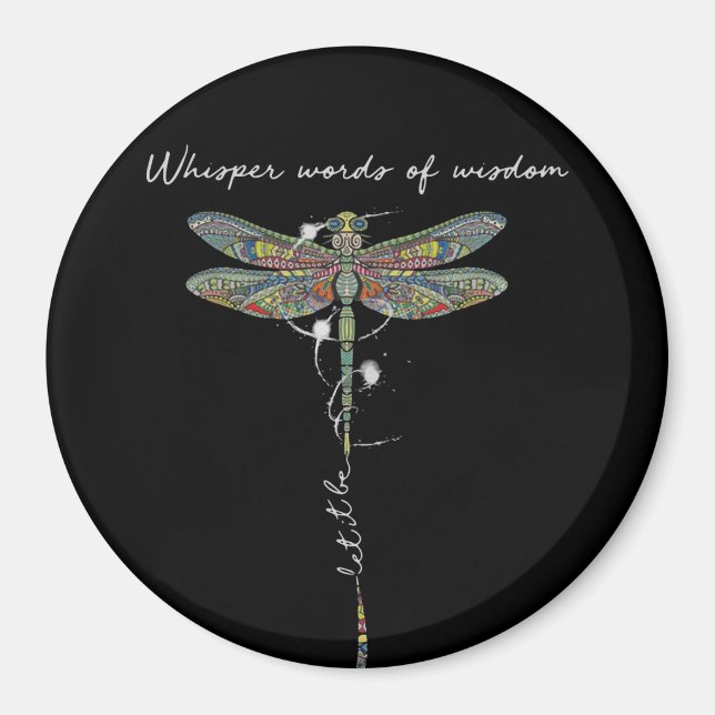 Aimant Whisper Words Of Wisdom Brocade Dragonfly (Devant)