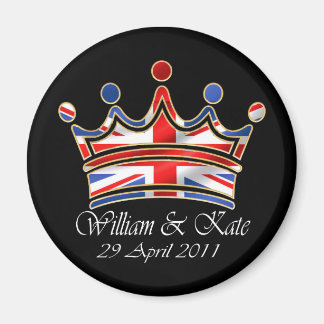 Aimant William & Kate Mariage