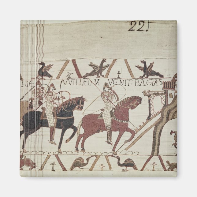 Aimant William le Conquérant arrive à Bayeux (Devant)