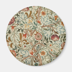 Aimant William Morris Acanthus Broderie Motif Floral