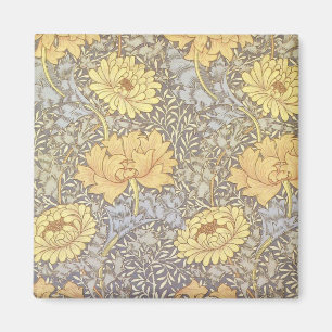 Aimant William Morris Chrysanthemum Jolie Fleur