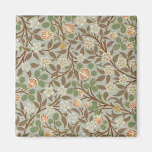 Aimant William Morris Clover Fleur botanique