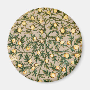 Aimant William Morris Floral Fruit Jardin Fleur Classique