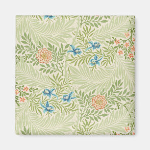 Aimant William Morris Larkspur Motif floral