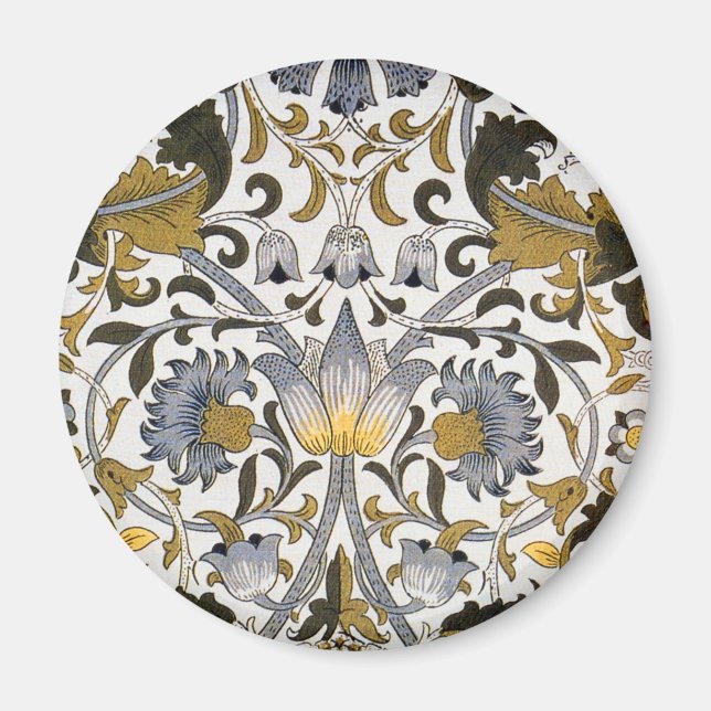 Aimant william morris lodsé floral textile (Devant)