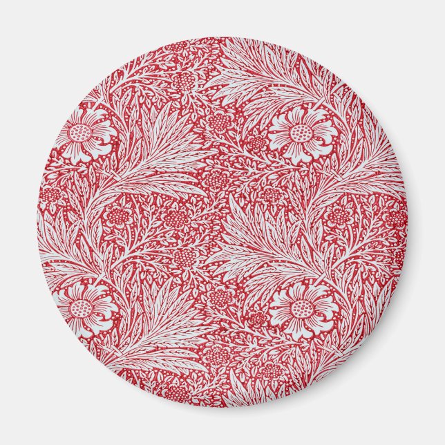 Aimant William Morris Marigold pattern (1875) (Devant)