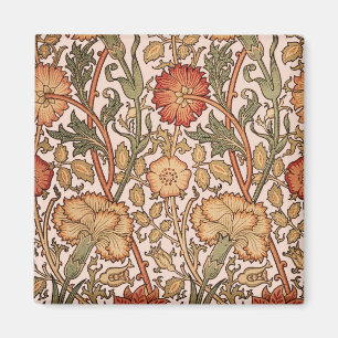 Aimant William Morris Rose Flower Fond d'écran Motif