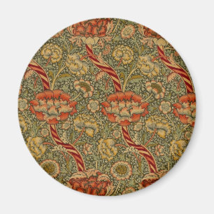 Aimant William Morris Wandle Anglais Floral Damask Design