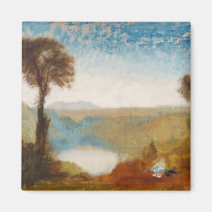 Aimant William Turner - Lac Nemi