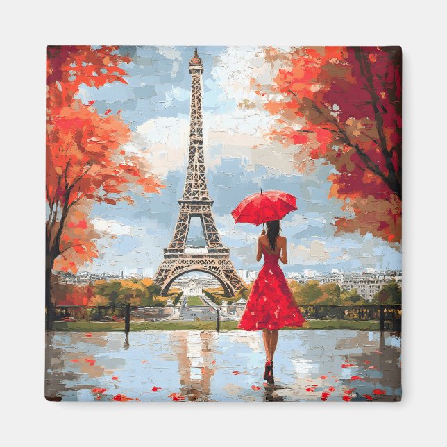 Aimant Wind Romance Paris Chic Walk (Devant)